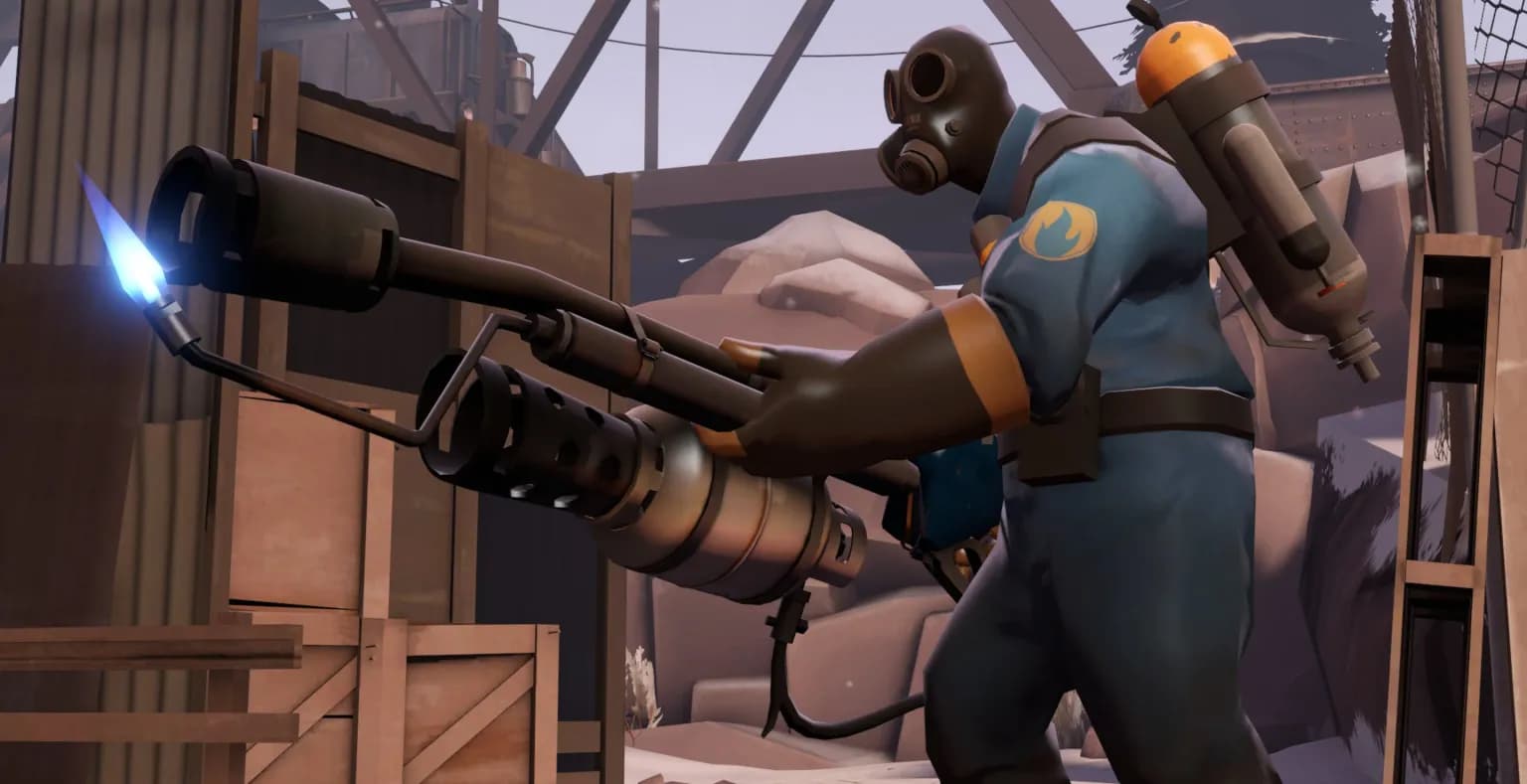 TF2 teamwork — payload push