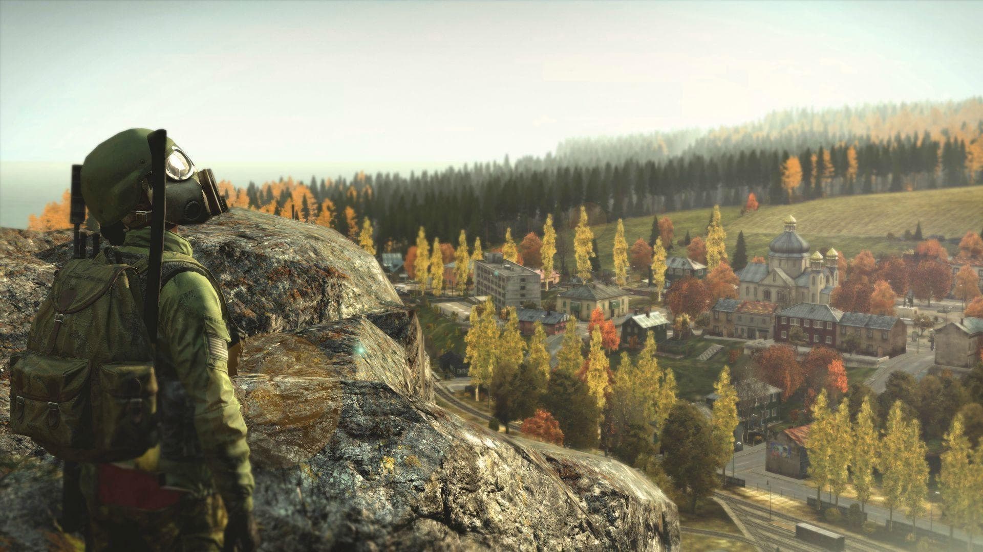 DayZ tense player interaction at dusk